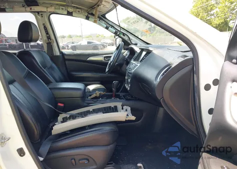 2017 Nissan Pathfinder Sl из США, поврежденный, VIN 5N1DR2MM3HC654383